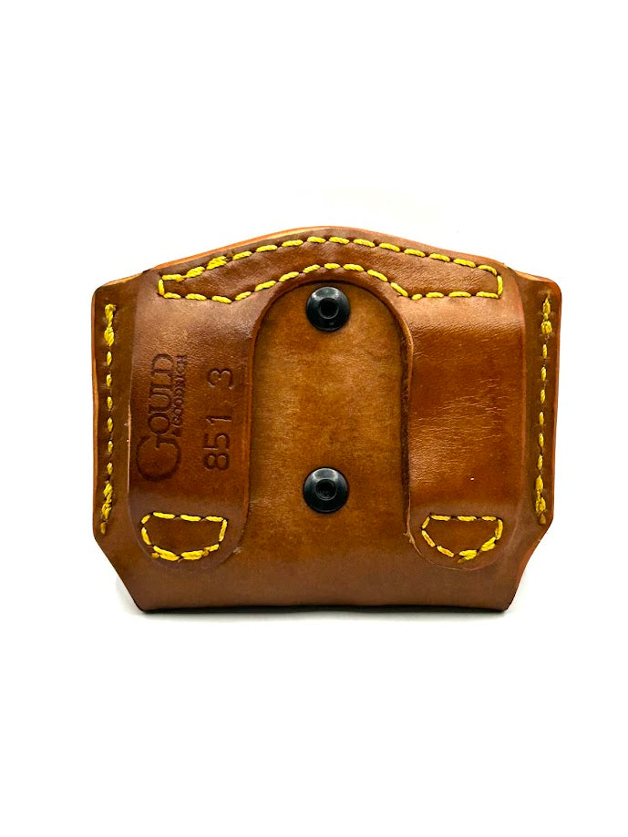 #851 - Leather Double Mag Case w/ Belt Loops