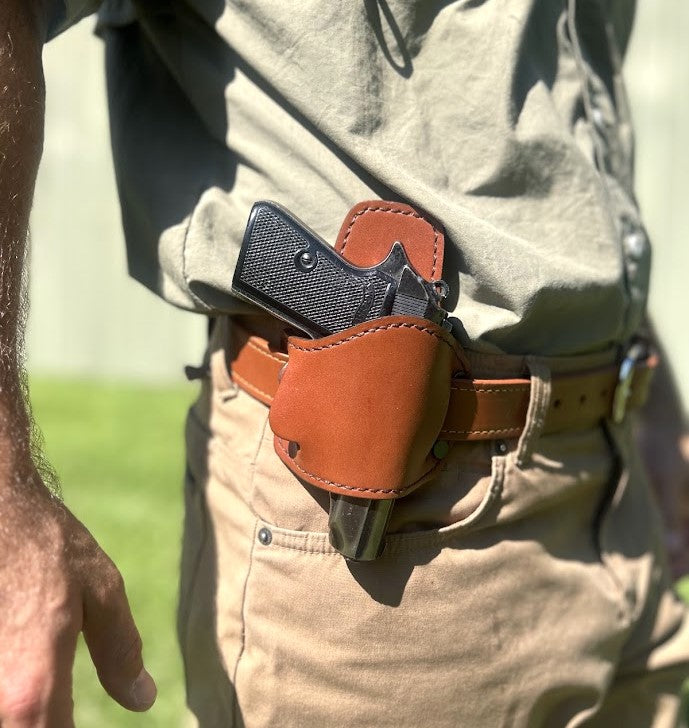 #896 - Ambidextrous Holster w/ Removable Body Shield