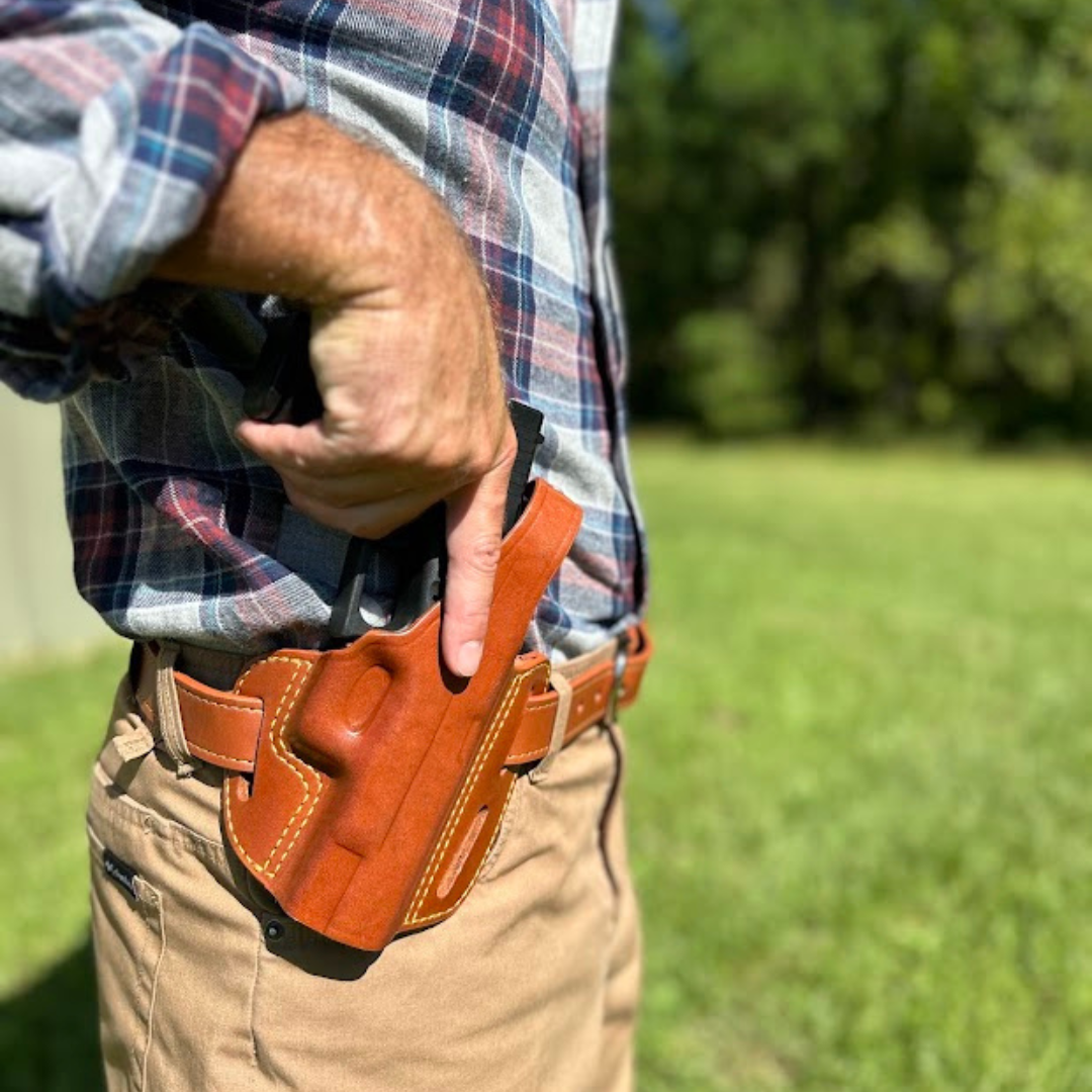 #803 - Three Slot Pancake Holster