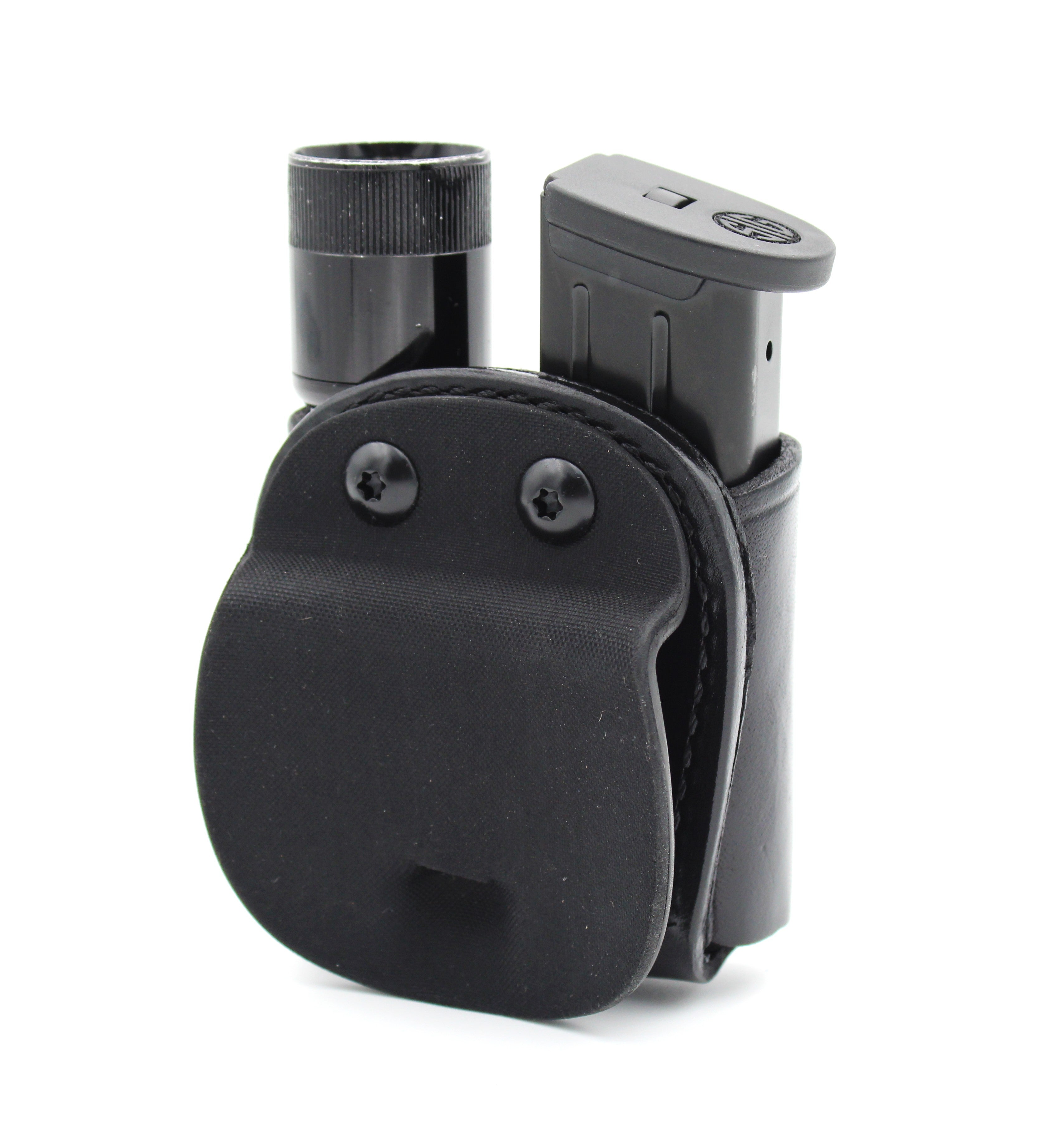 #860 - Leather Flashlight/Mag Case Combo
