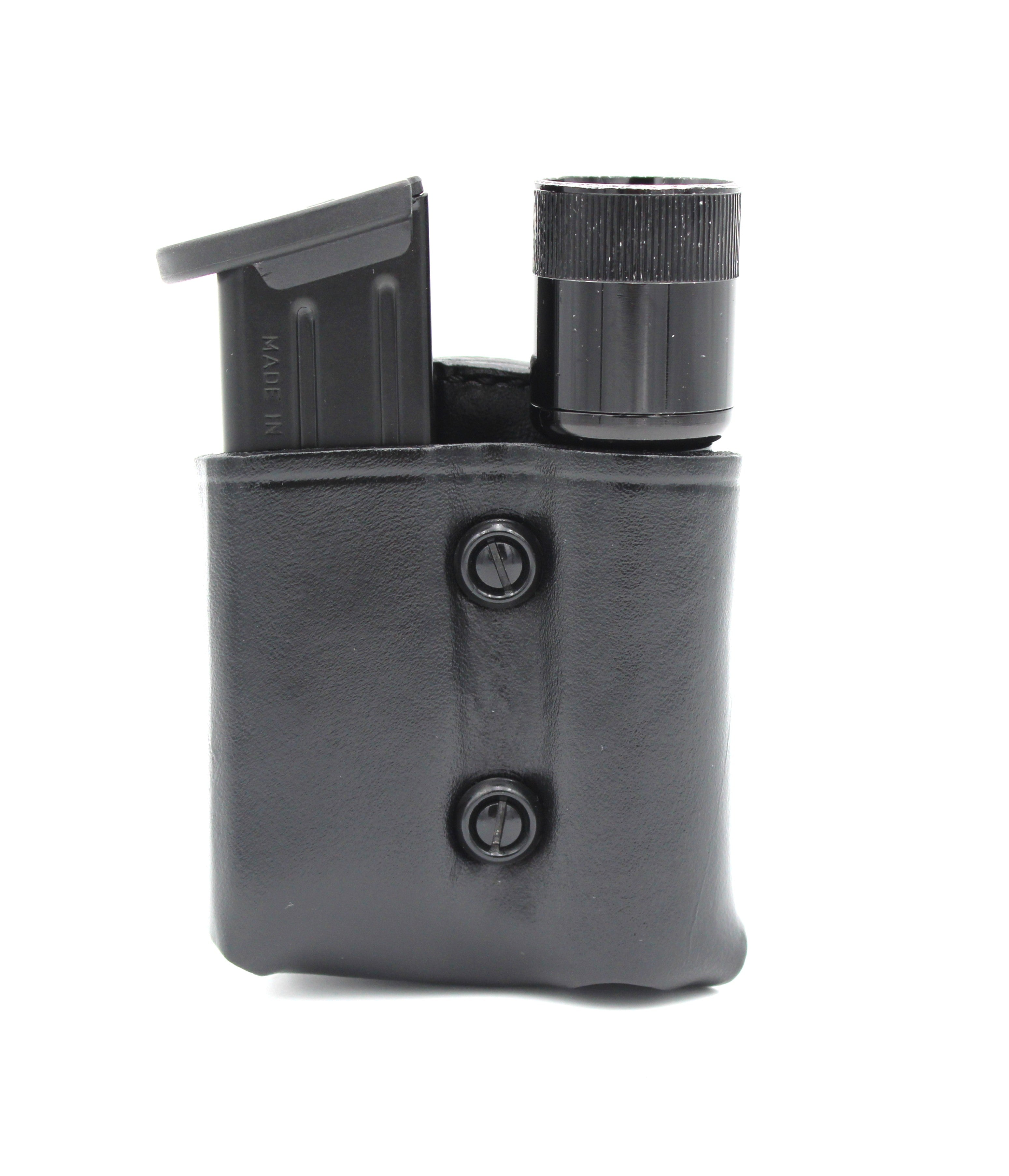 #860 - Leather Flashlight/Mag Case Combo