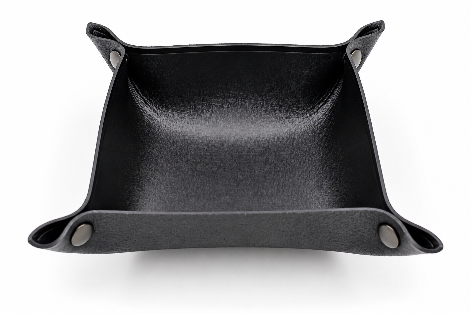 Leather Snap Tray