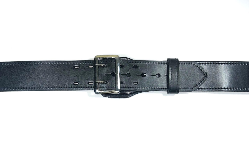 GOULD & GOODRICH Duty Belt, 44” 2 1/4 Inch Width, Hi-Gloss, Synthetic Polymer Gould & Goodrich Lined Duty Belt, 4 Row Stitched main image 2