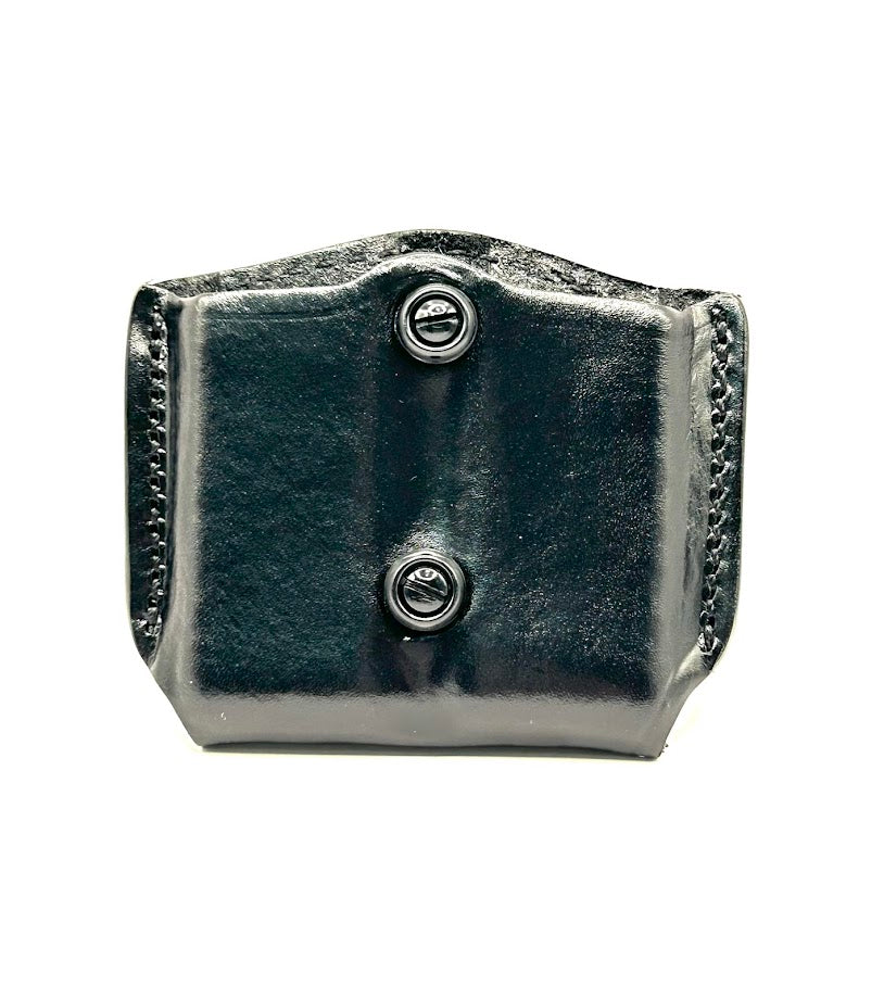 #851 - Leather Double Mag Case w/ Belt Loops