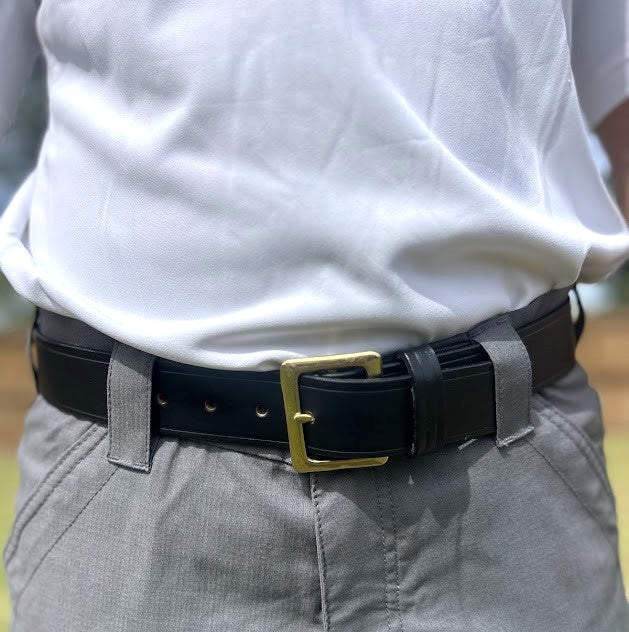 Leather Black Belt