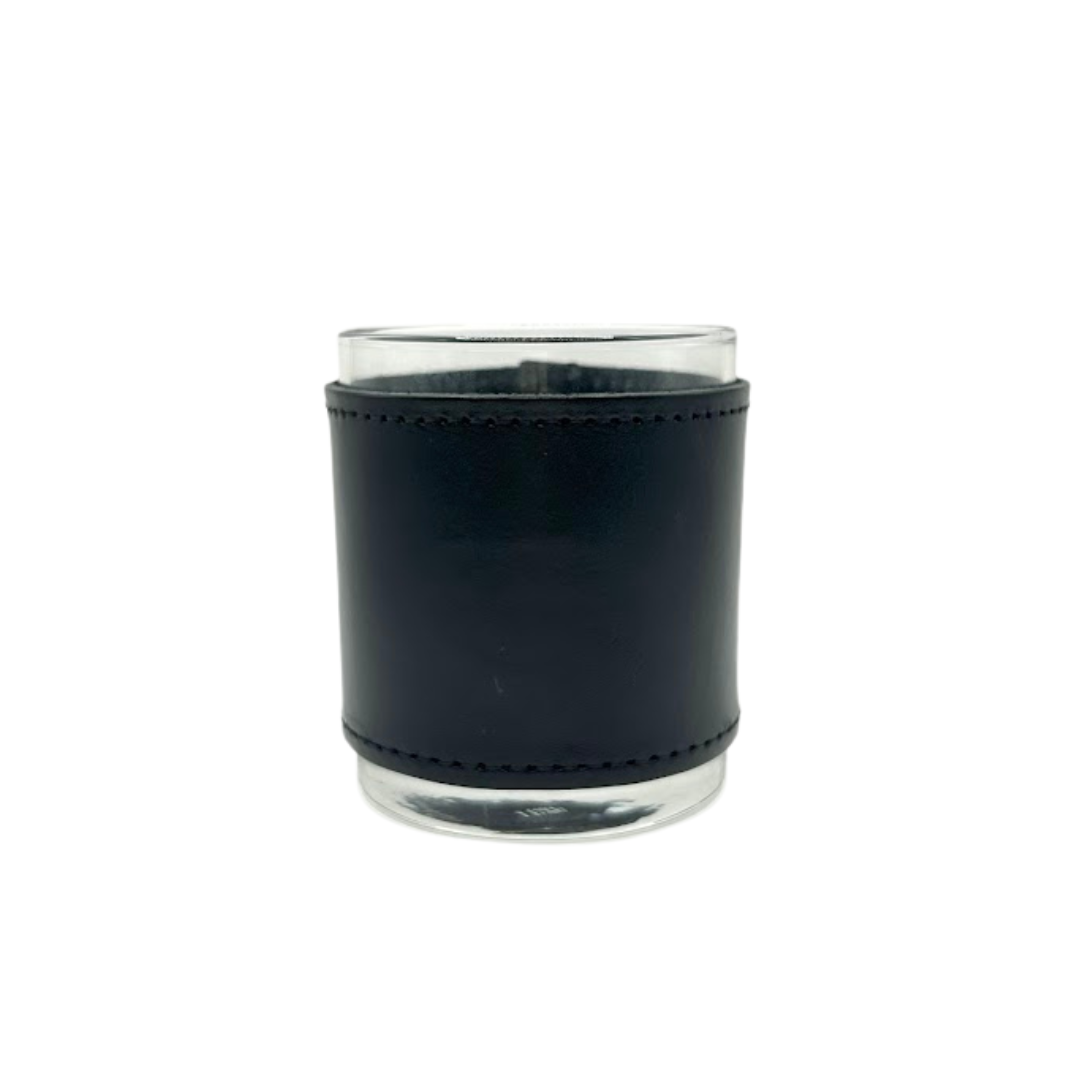 Rocks Glasses with Leather Wrap