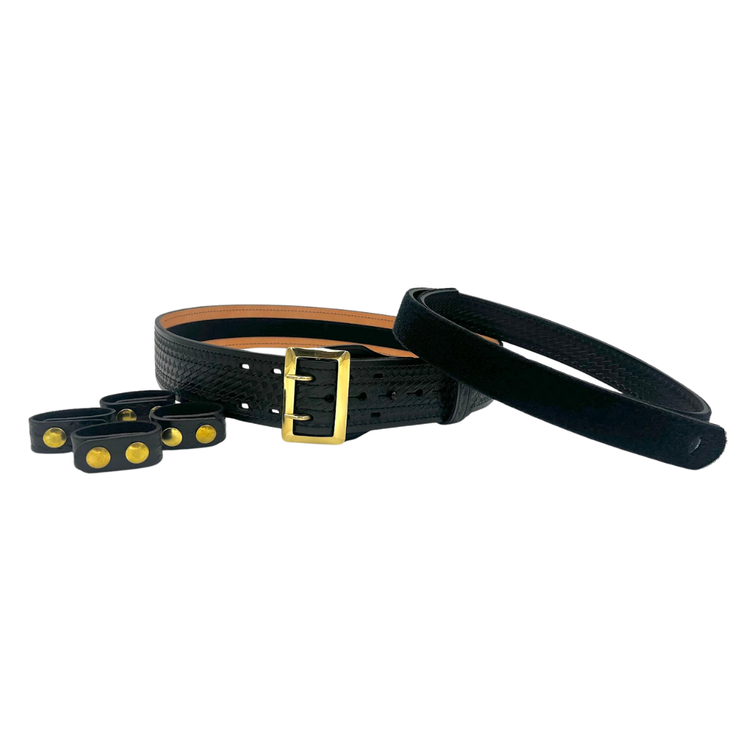 CHP 2.25" Duty Belt w/ Brass Buckle